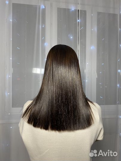 Кератиновое выпрямление, ботокс волос