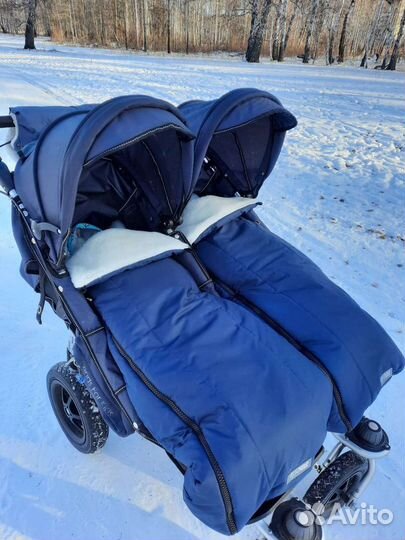 Зимний конверт в коляску