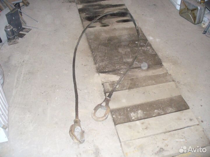 Трос грузовой буксировочный от бтр