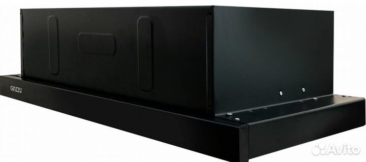 Вытяжка встраиваемая HKH-107 Ginzzu черная 460м3/ч
