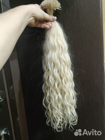 Волосы натуральные блонд объявление продам