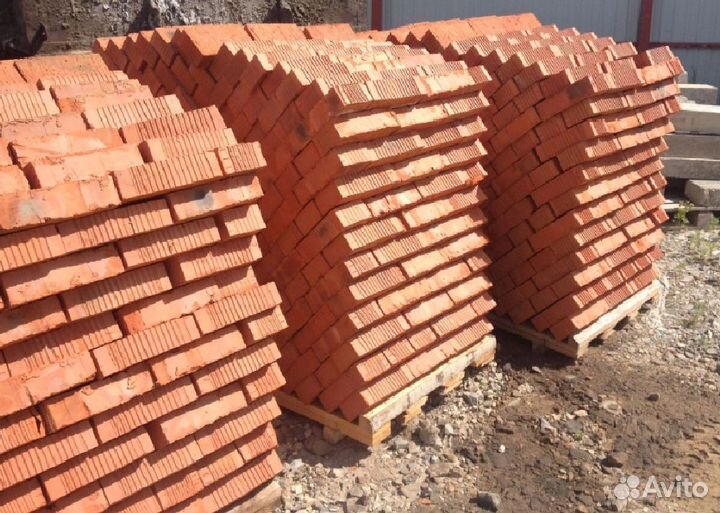 Кирпич одинарный полнотелый, кирпич двойной