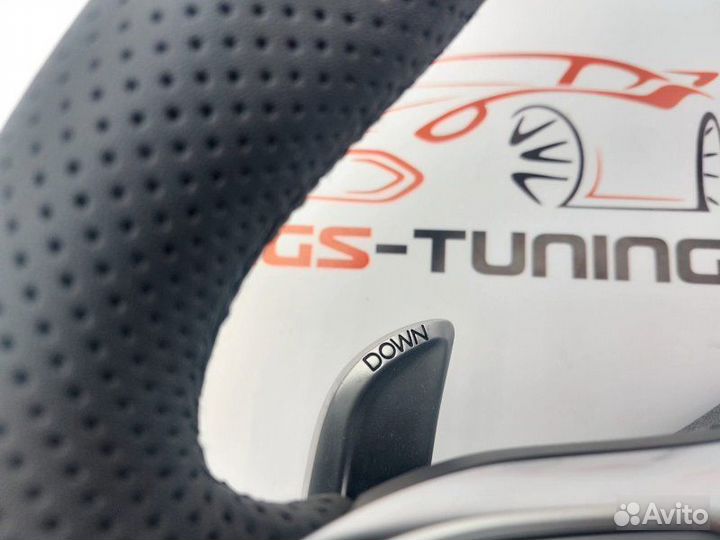 Руль Mercedes 63 AMG карбон активный круиз подушка