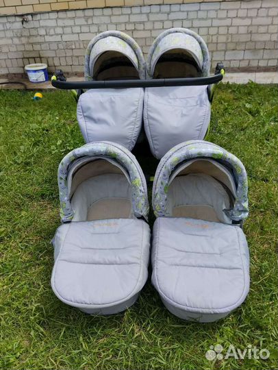 Коляска для двойни