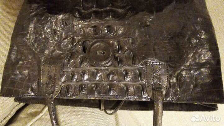 Сумка натуральная кожа крокодила