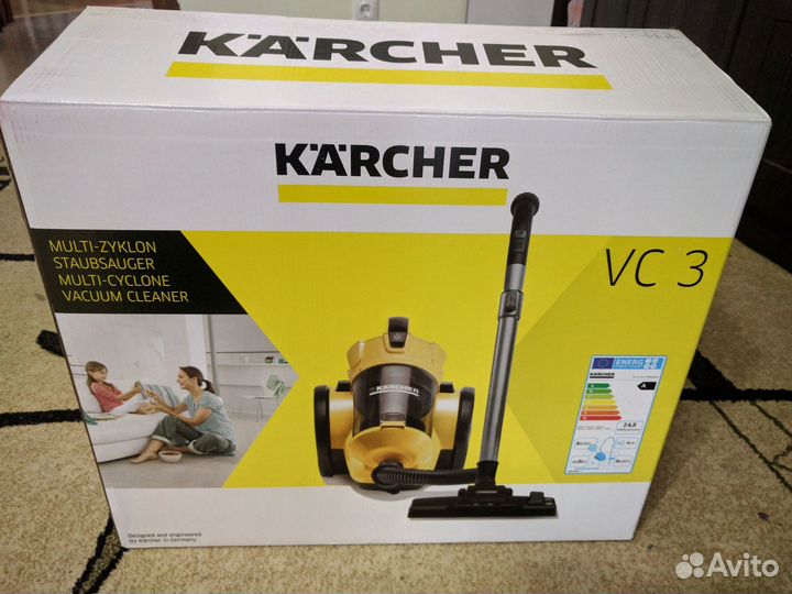Пылесос сухой уборки Karcher VC 3