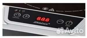 Новая Электрическая плита Steba IK 23, серебристый