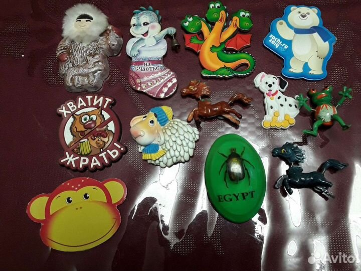 Магнитики на холодильник