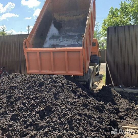 Чернозем камаз земля для теплицы
