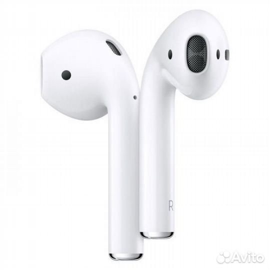 Apple AirPods 2 с зарядным футляром MV7N2, белый
