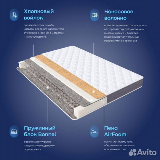 Матрас 200*180 BuyComfy