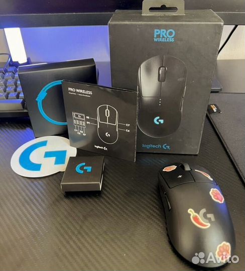 Беспроводная мышь logitech g pro wireless