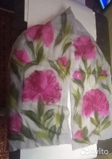 Шарф ручной работы