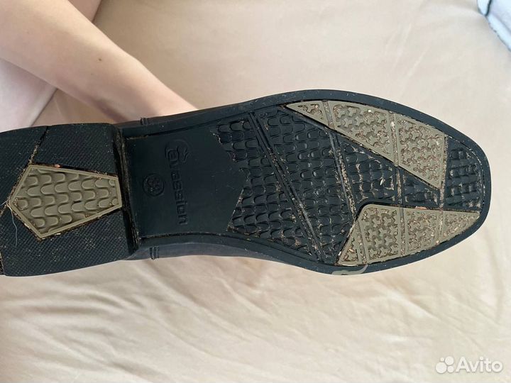 Ботинки для конного спорта натуральная кожа