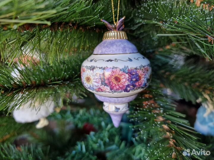 Елочные игрушки фарфор Lena Liu