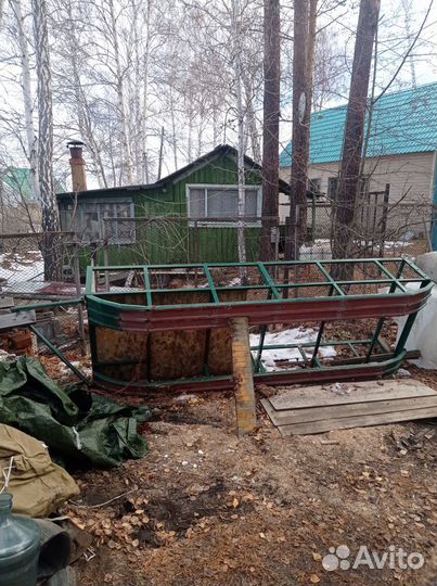 Сани для снегохода грузо-пассажирские