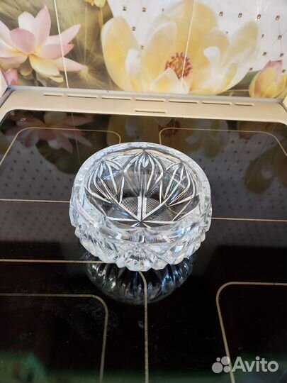 Хрустальная конфетница СССР