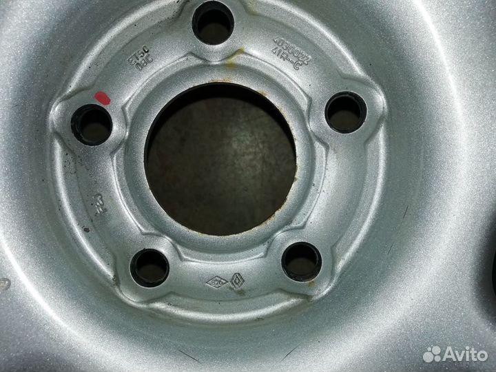Диски штампованные Renault(комплект) R16