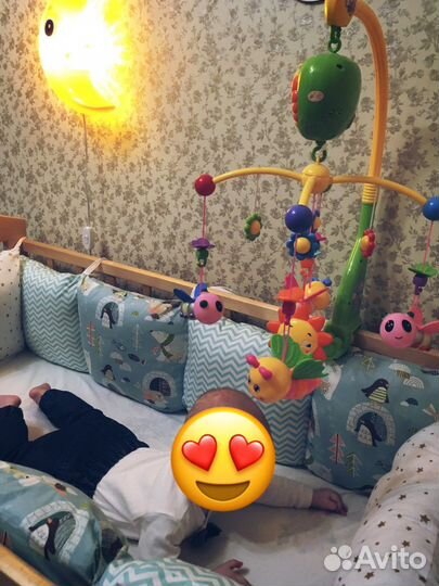 Бортики в кроватку