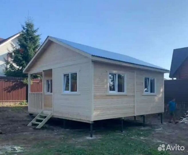 Дачный дом размер 6х6 под ключ