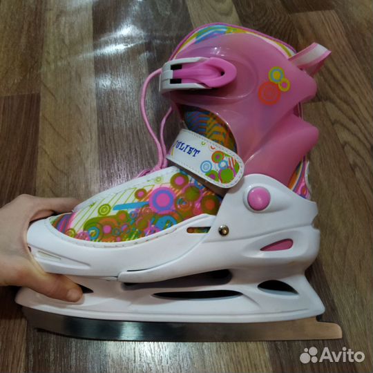 Коньки детские раздвижные 34 37