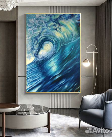 Картина маслом Взгляд из глубины