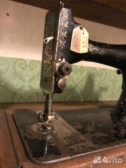 Антиквариат швейная машинка Singer