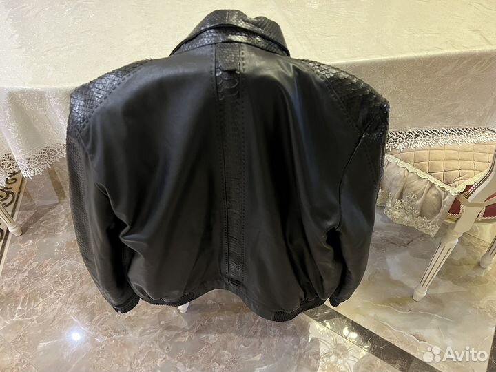Кожаная куртка мужская