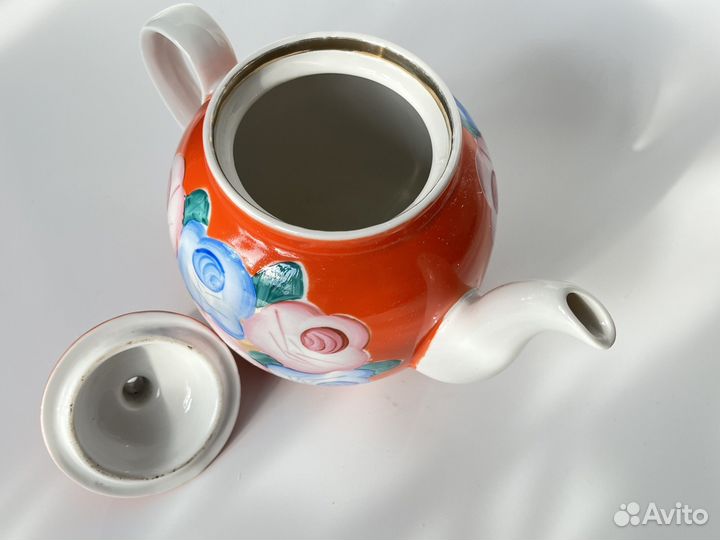 Заварочный чайник СССР Дулево Агашки