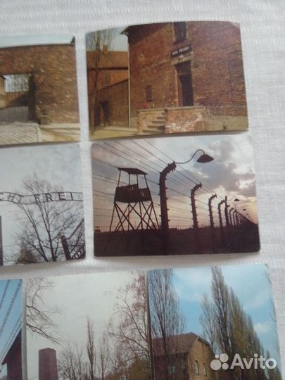 Открытки Освенцим 6 шт.(70-е гг.)