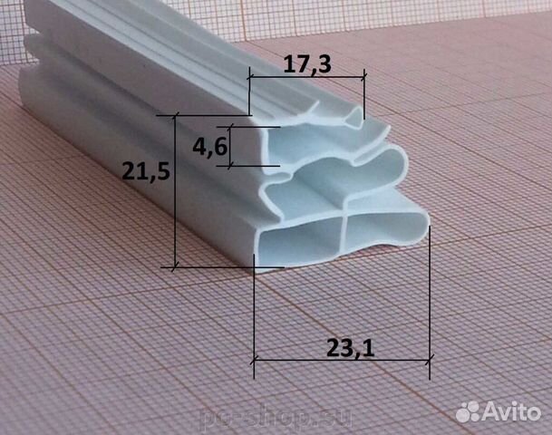Уплотнитель дверцы для холодильника в Екатеринбург