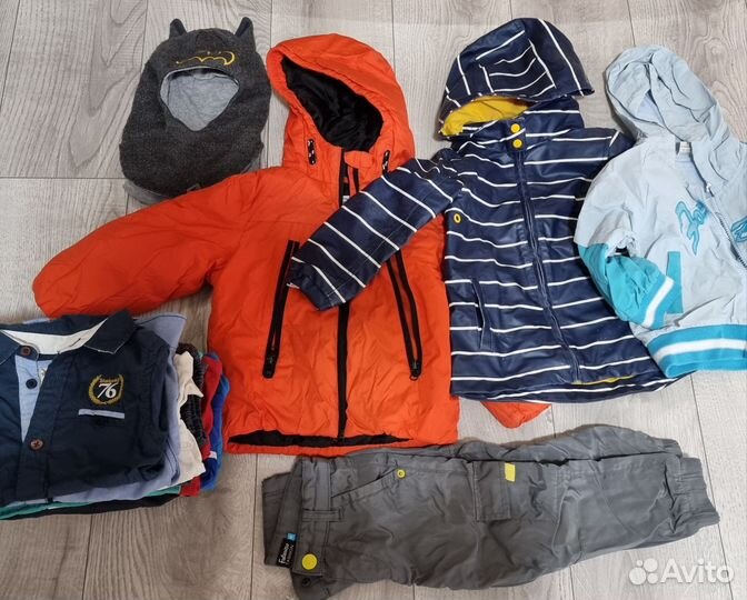 Пакет вещей для мальчика 80/90