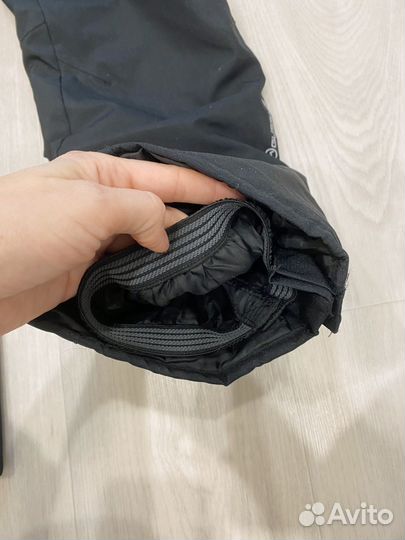 Брюки утепленные на лямках, р. 140-146см