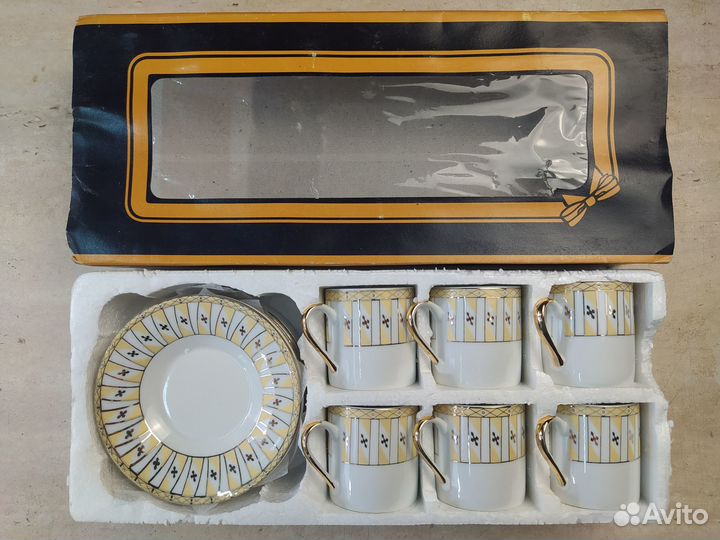 Кофейный сервиз. Фарфор. Япония