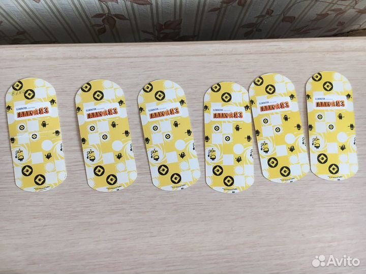 Карточки миньоны, гадкий Я