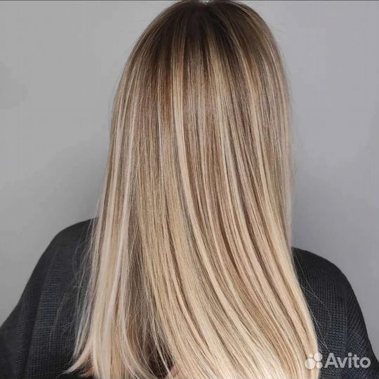 Окрашивание волос, стрижка