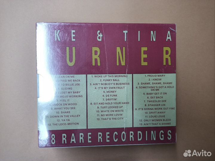 Ike tina turner 3cd оригинал тина тернер