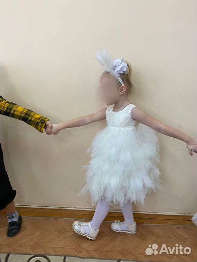 Новогоднее платье для девочки 116