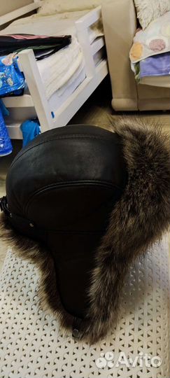 Зимняя шапка ушанка мужская