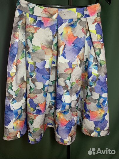 Атласная юбка