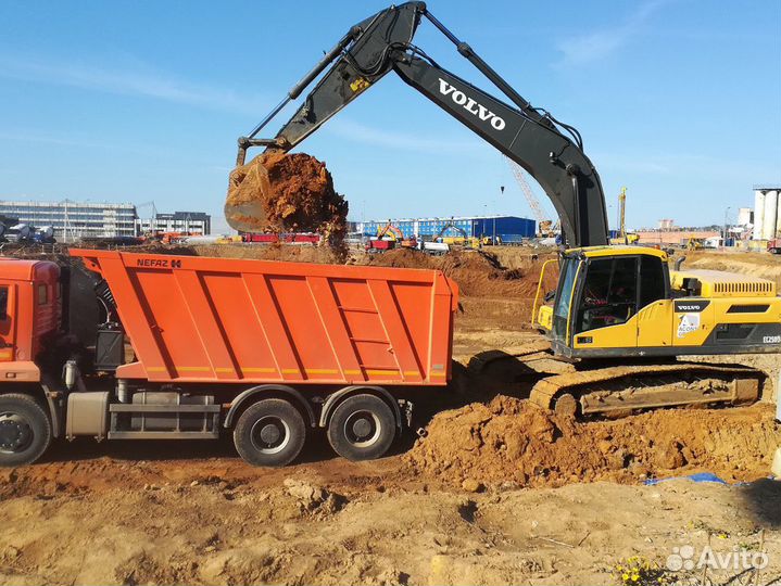 Аренда автокрана, гусеничного экскаватора, погрузч