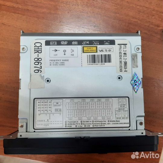 Штатная магнитола на volkswagen tiguan 2014 г.в
