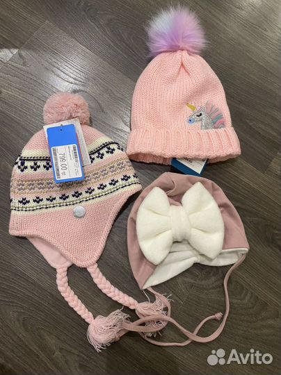 Шапка для девочки новая