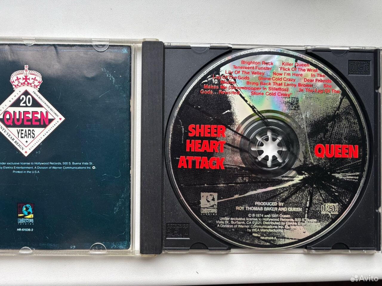 CD Queen -Sheer Heart Attack 1991 год издания купить в Екатеринбурге по ...