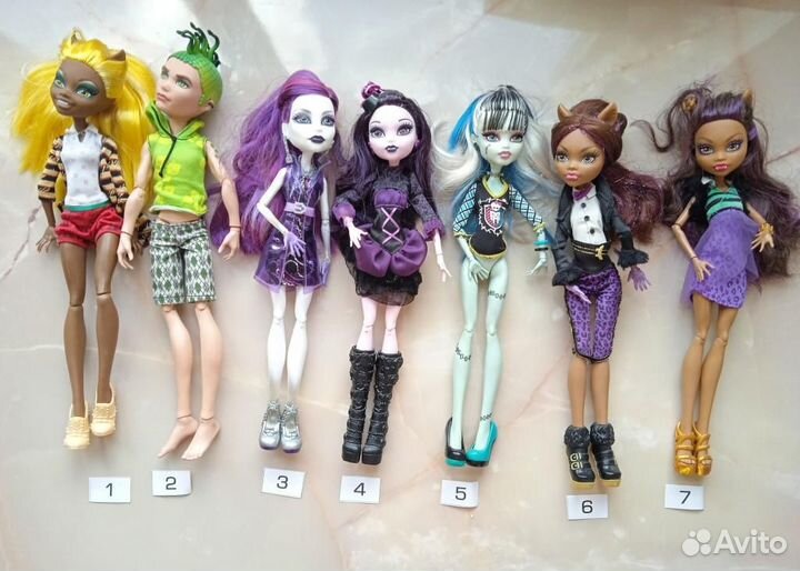 Куклы монстр хай