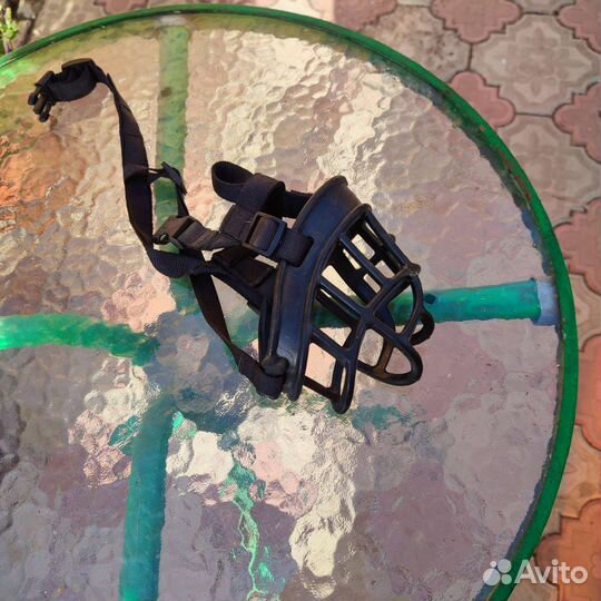 Намордник резиновый для собаки среднего размера