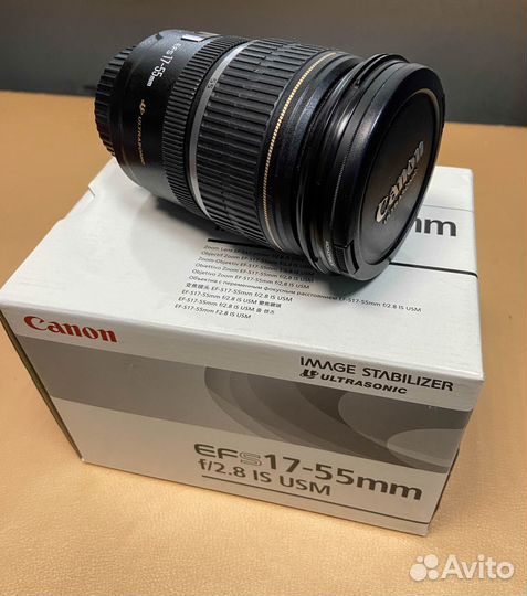 Объектив canon efs 17-55 mm f/2.8 IS USM