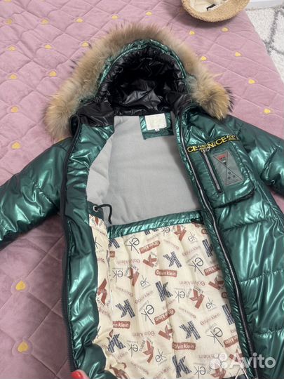 Куртка зимняя для девочки размер 152