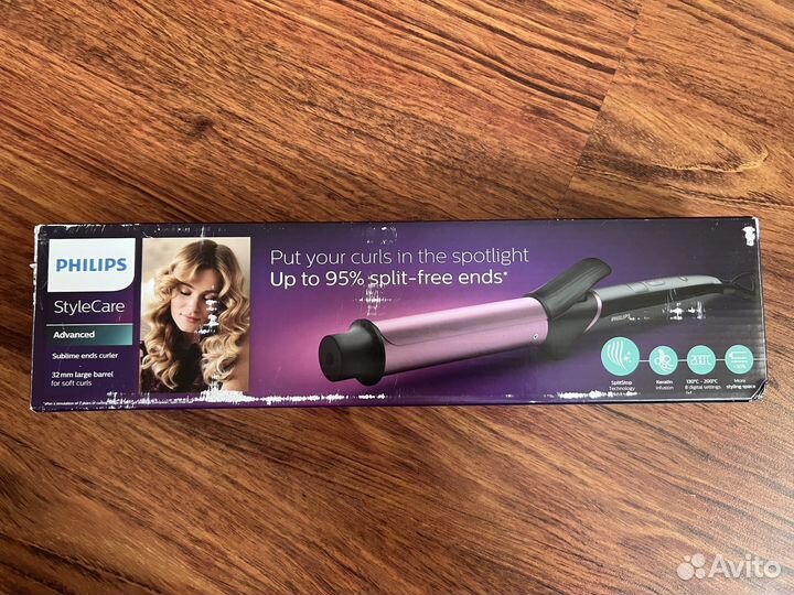 Щипцы для завивки волос philips