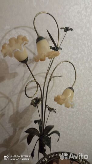 Торшер напольный б/у